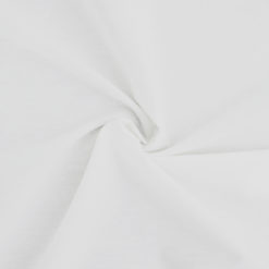 tissu popeline de coton blanc