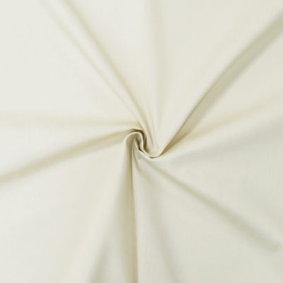 tissu popeline de coton écru - pro-designers-factory.com